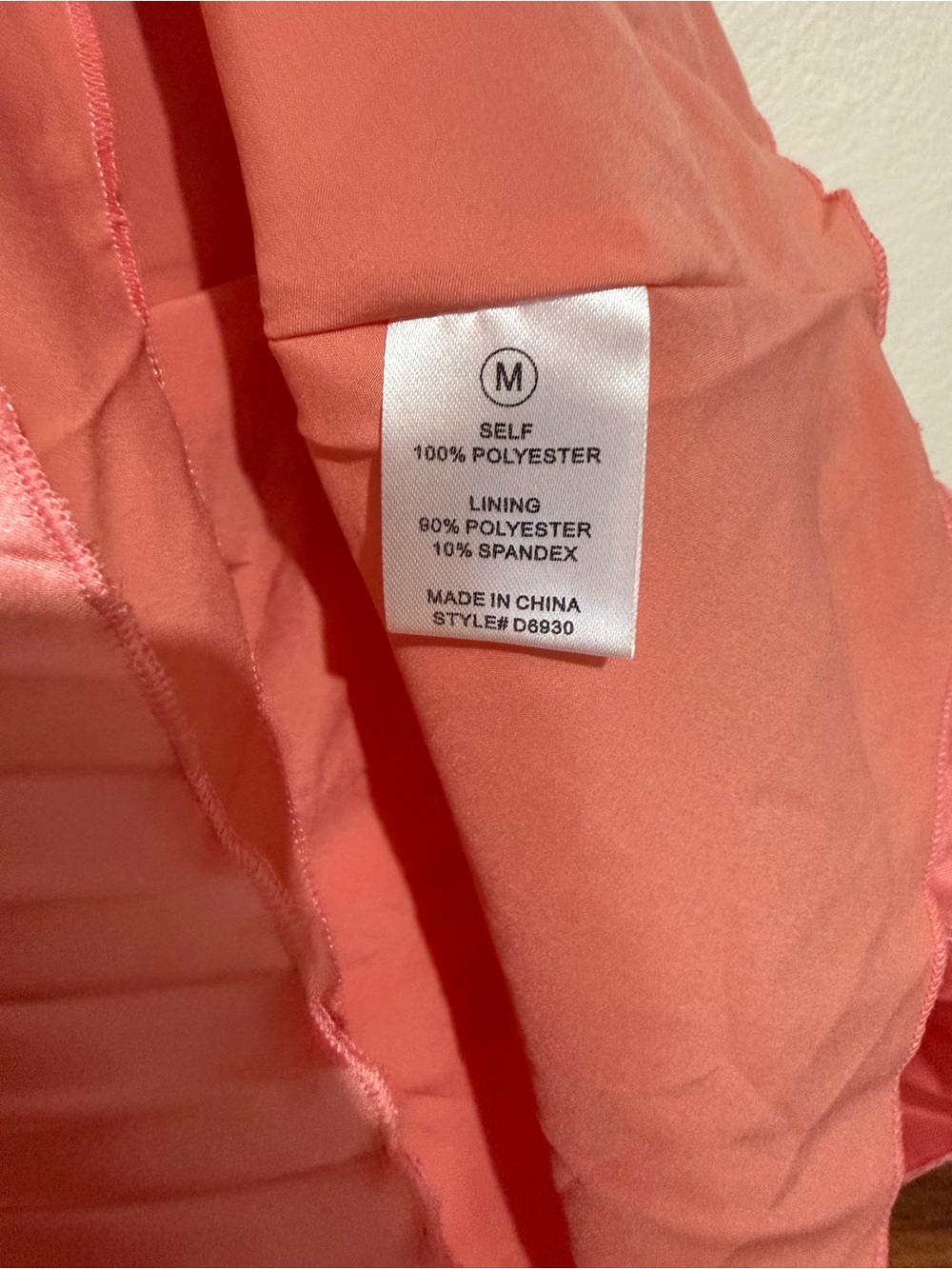 Fashion Nova Pink One-Shoulder Pleated Dress - Picture 6 of 6